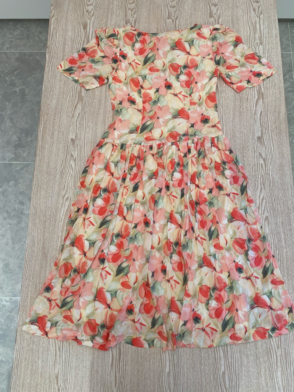 Vintage ROUIE flower dress